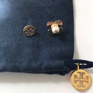 Tory Burch Jewelry - New Tory Burch pearl stud earrings Tory Burch Jewelry - New Tory Burch pearl stud earrings